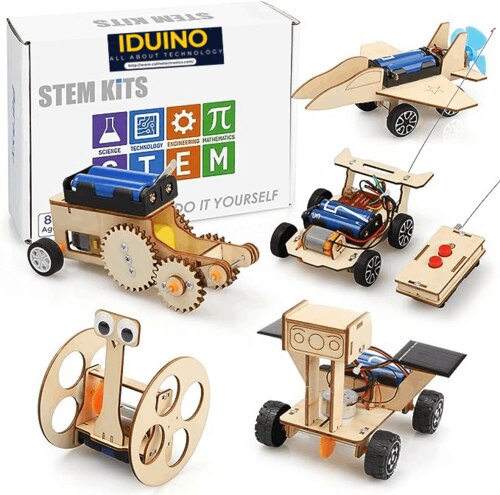 5 in 1 STEM Model Car Kits STEM Projects for Kids Toys for Boys
